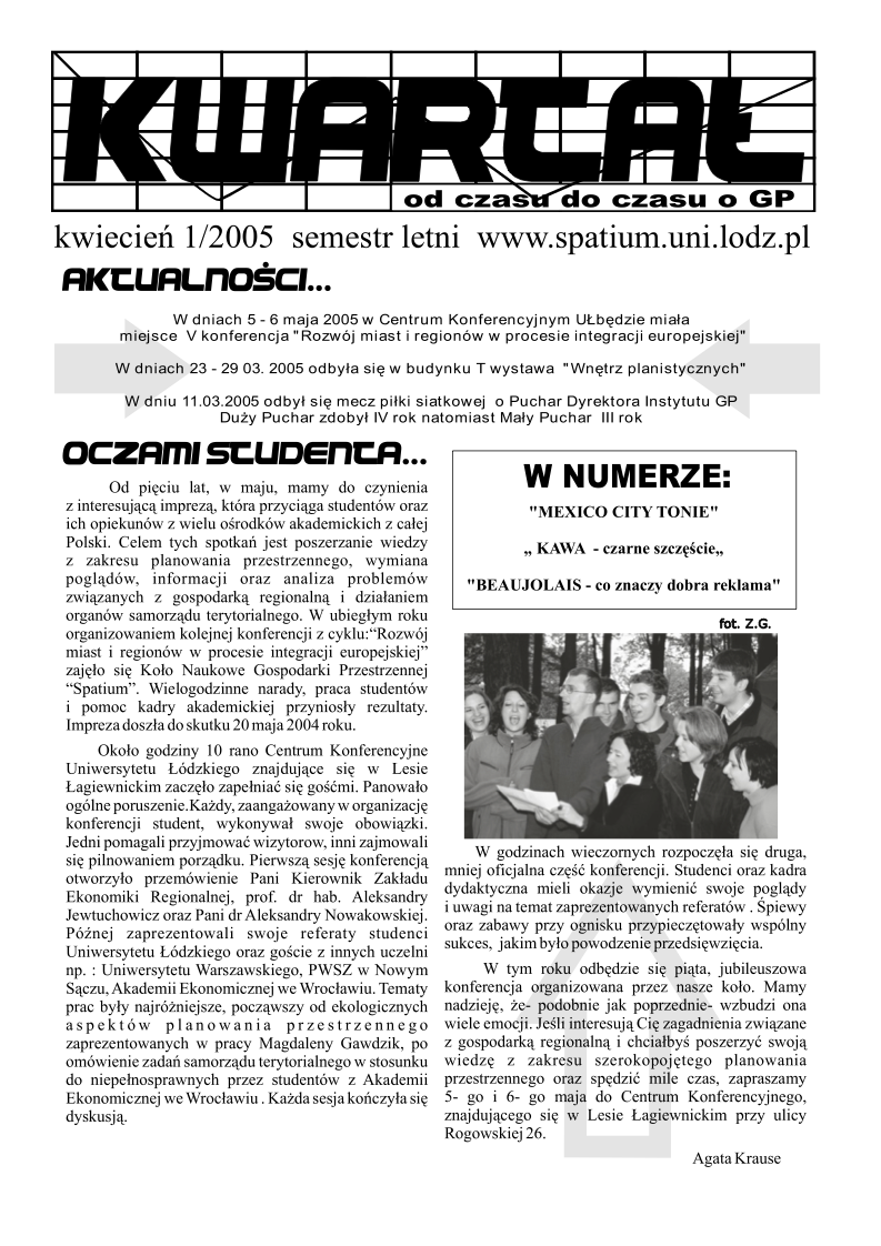 Okładka magazynu