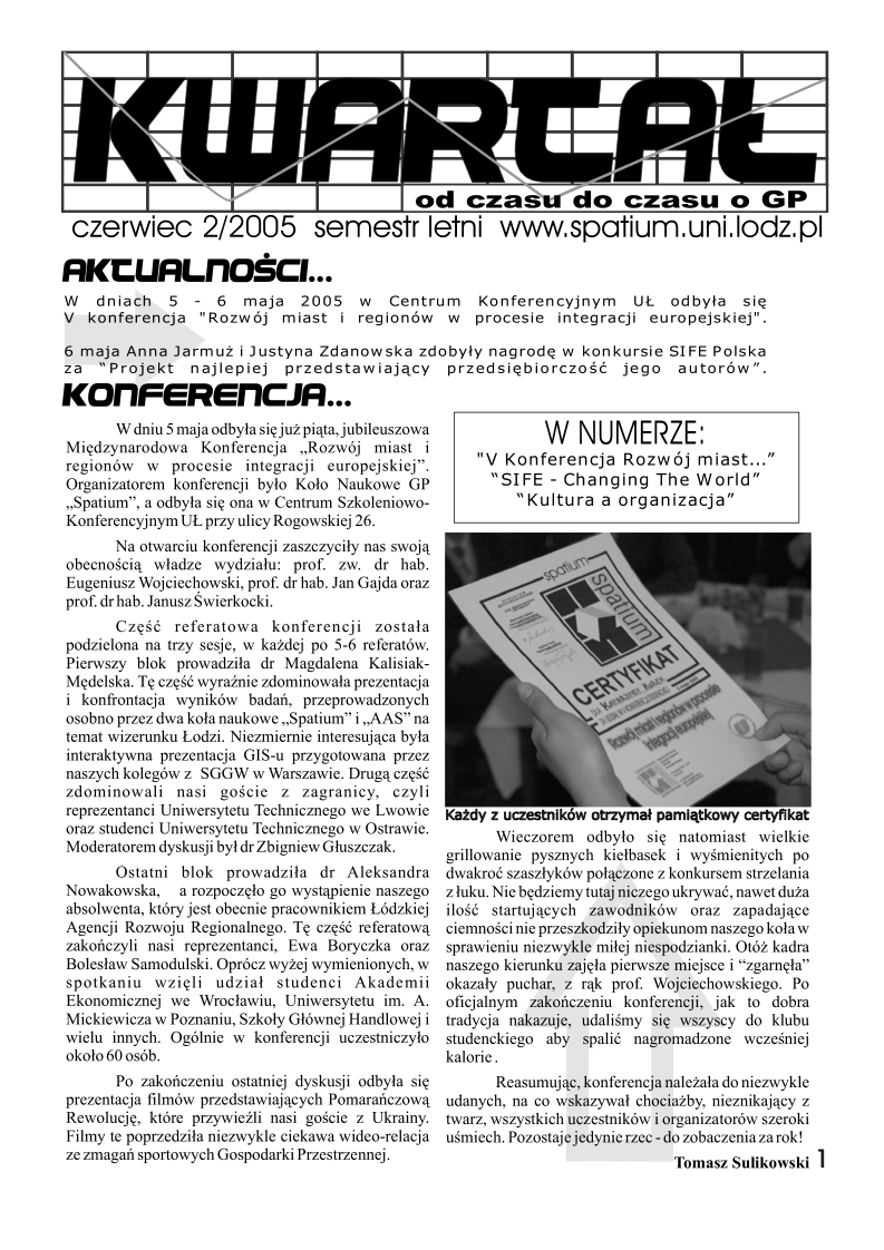 Okładka magazynu