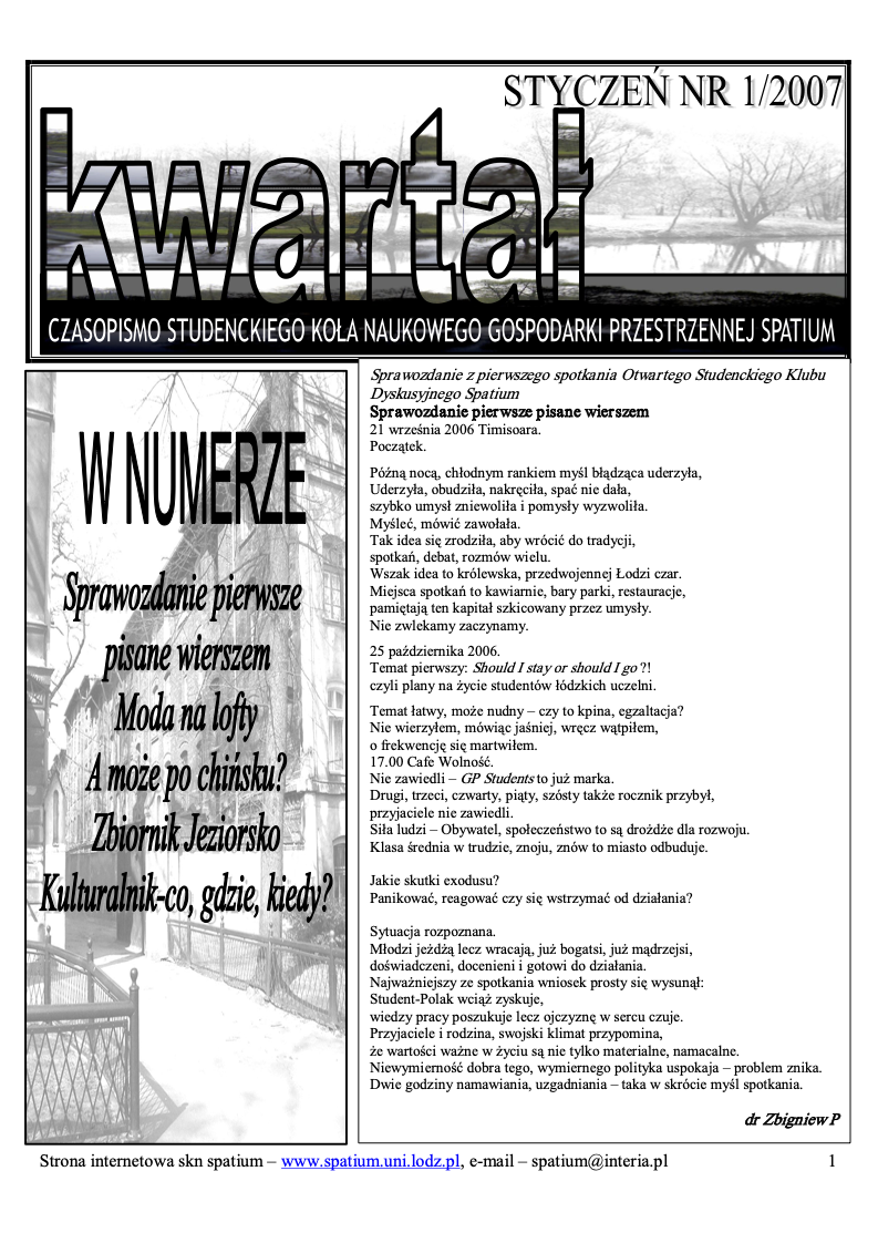 Okładka magazynu