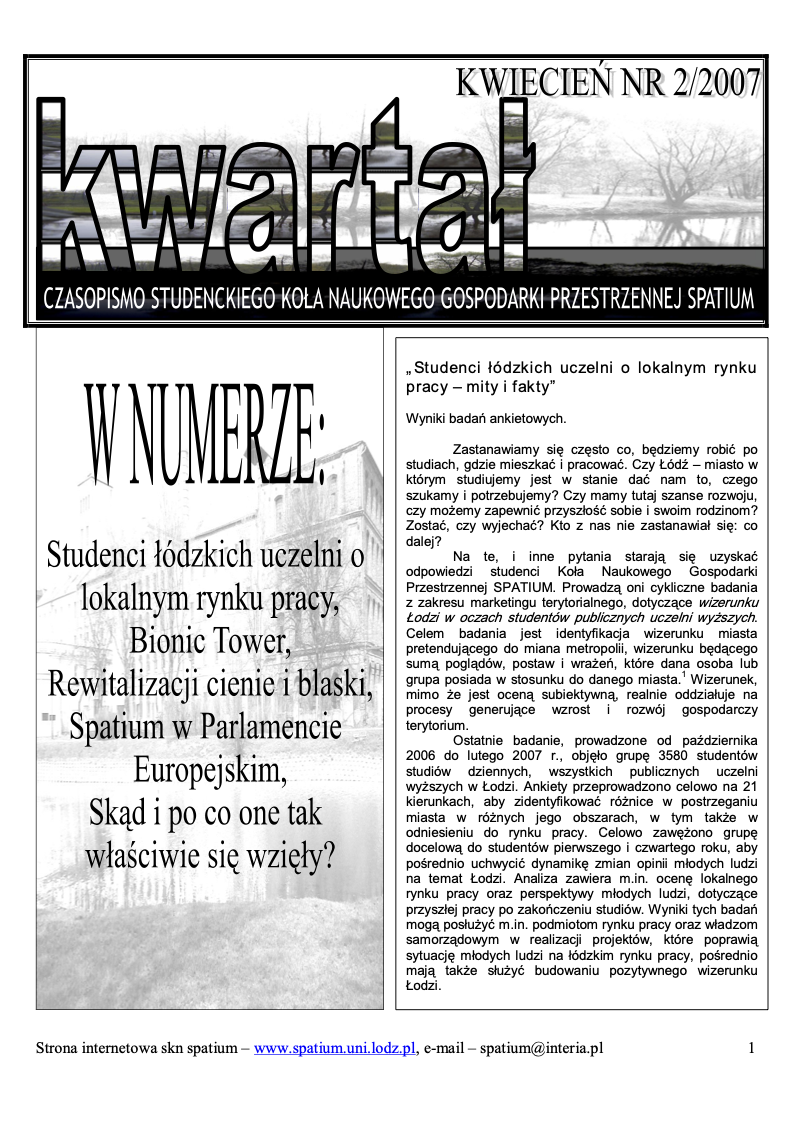 Okładka magazynu
