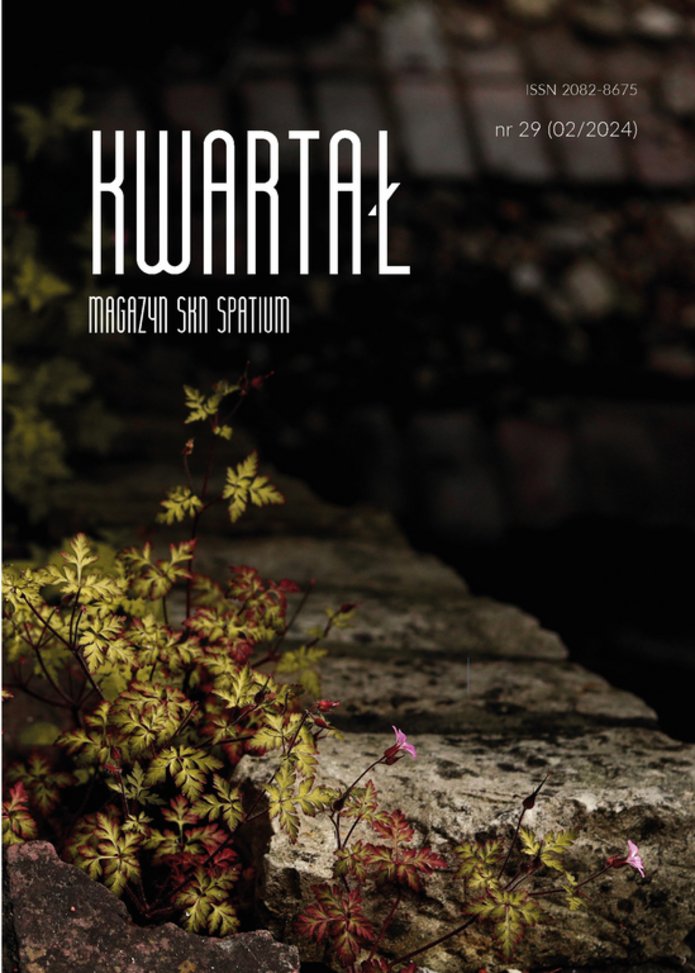 Okładka magazynu KWARTAŁ